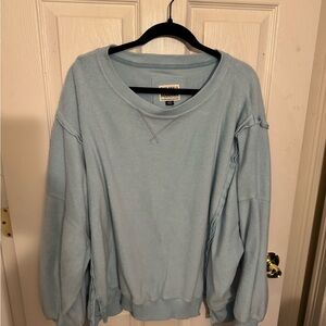 American Eagle Outfitters Sky Blue Pullover